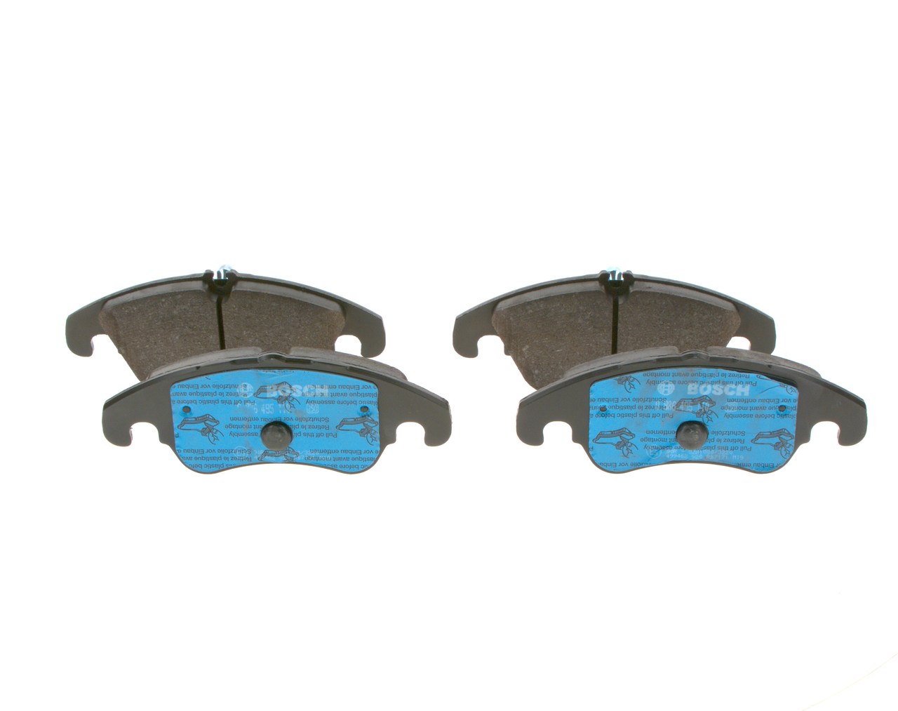OEM 1721654 BOSCH Kit pastiglie freni 0 986 495 110 per AUDI, FORD
