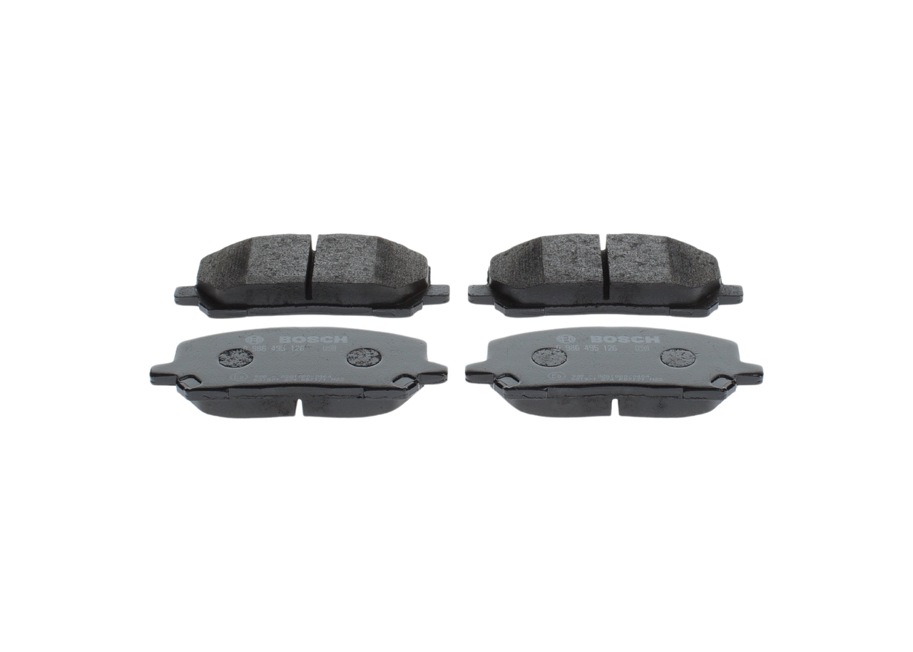 OEM 446548020 BOSCH Jarrupalat, levyjarru 0 986 495 126 varten TOYOTA, LEXUS