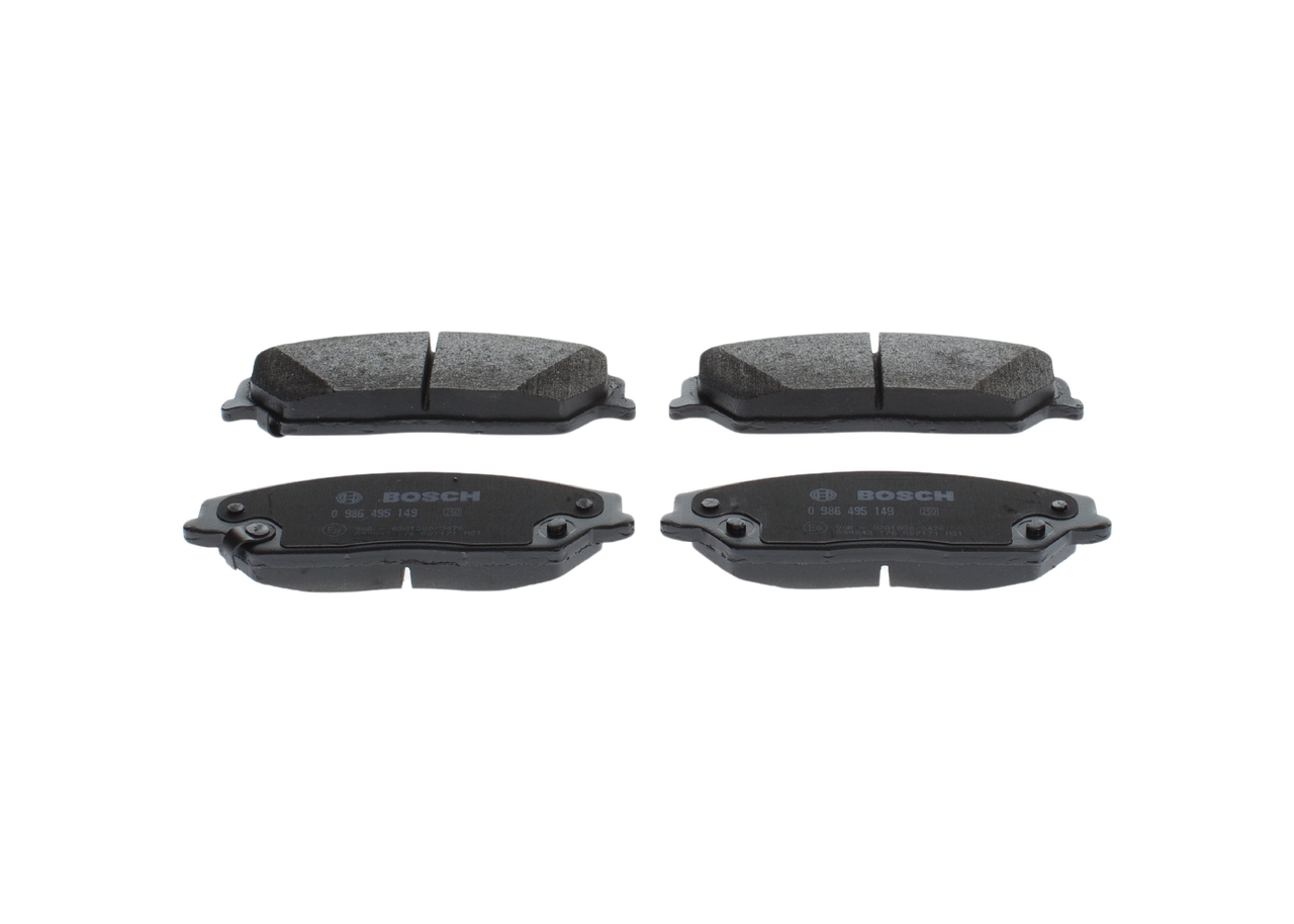 OEM 0446506090 BOSCH Brake pad set 0 986 495 149 for TOYOTA, NISSAN, LEXUS