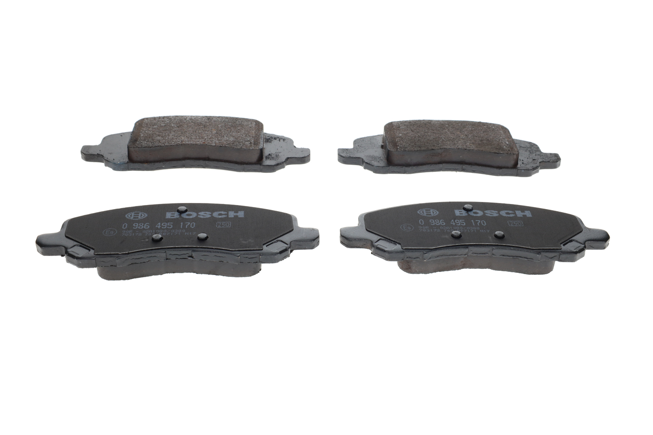 OEM 05191229AA BOSCH Kit pastiglie freni 0 986 495 170 per FIAT, OPEL, PEUGEOT, CITROЁN, NISSAN