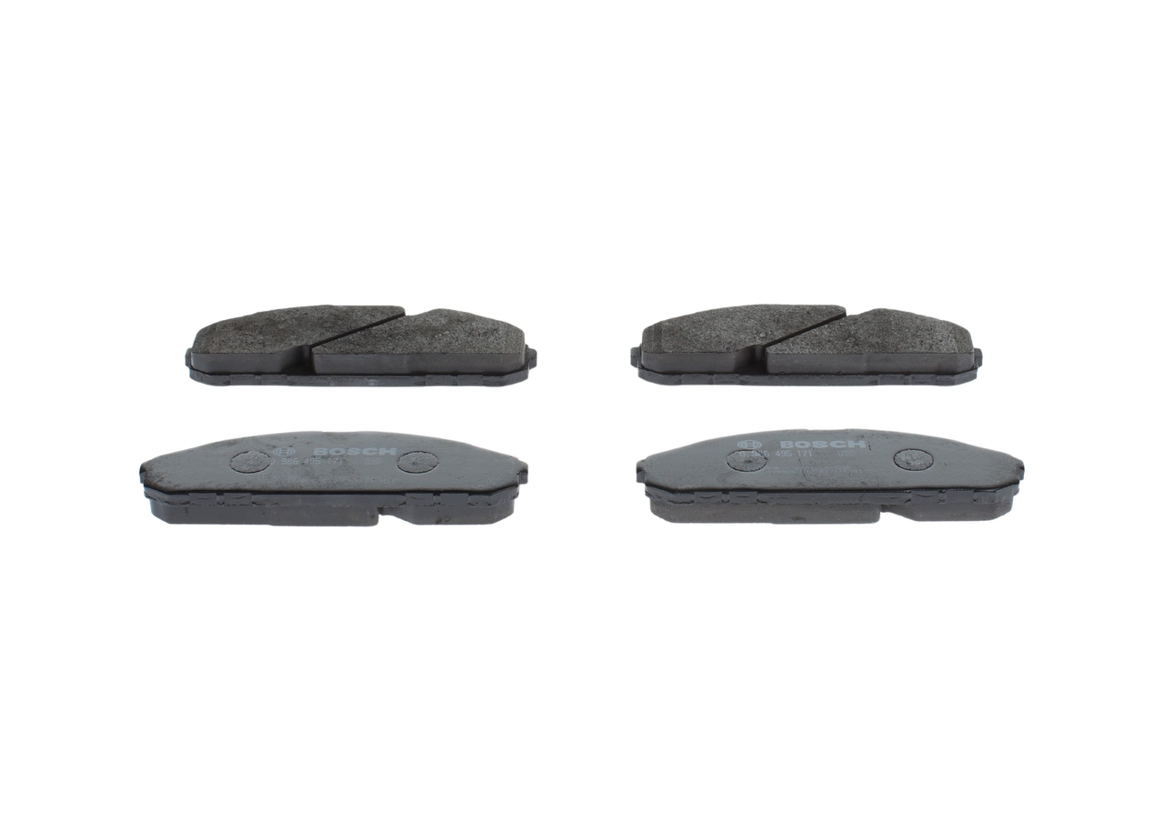 OEM D106037J90 BOSCH Kit pastiglie freni 0 986 495 171 per NISSAN, SUZUKI, INFINITI