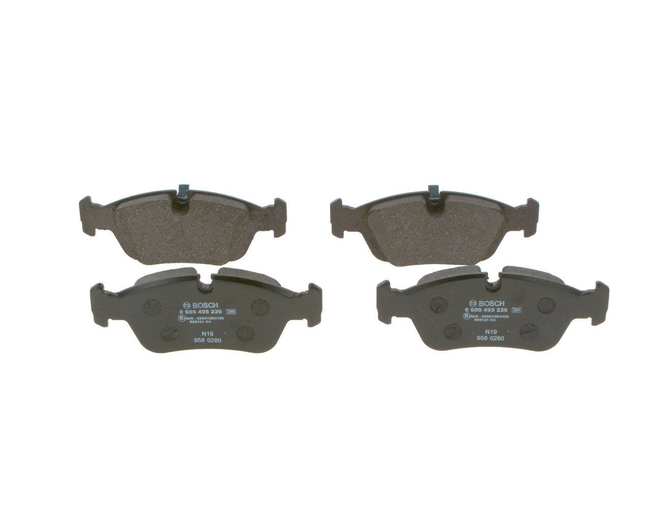 OEM 34119070047 BOSCH Kit pastiglie freni 0 986 495 229 per BMW
