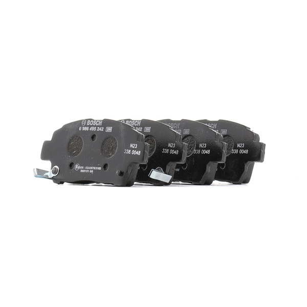 OEM 0446513020 BOSCH Kit pastiglie freni 0 986 495 242 per CITROЁN, TOYOTA, SUZUKI, LEXUS, ASTON MARTIN