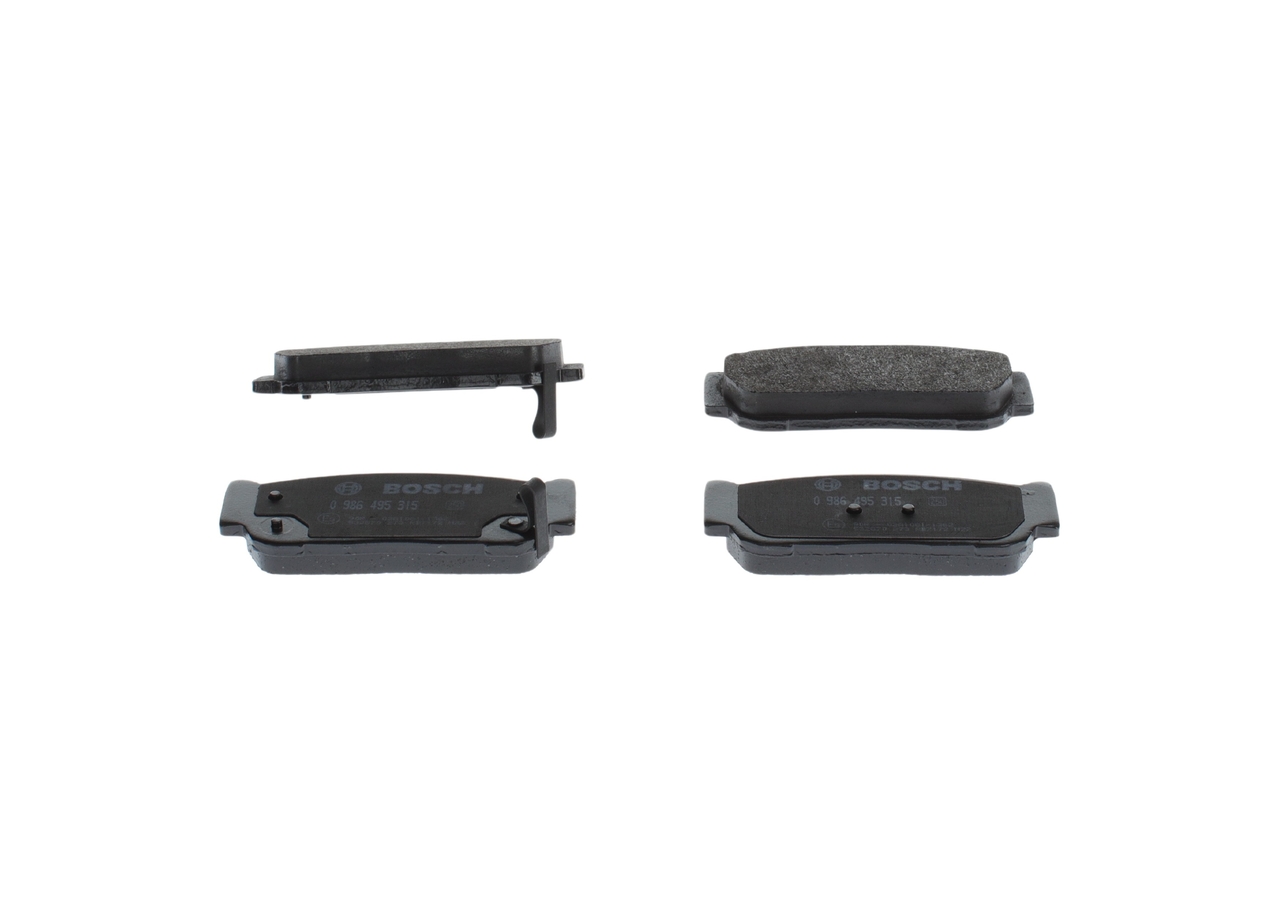 OEM 48413091A1 BOSCH Jarrupalat, levyjarru 0 986 495 315 varten CITROЁN, KIA, HYUNDAI, SSANGYONG