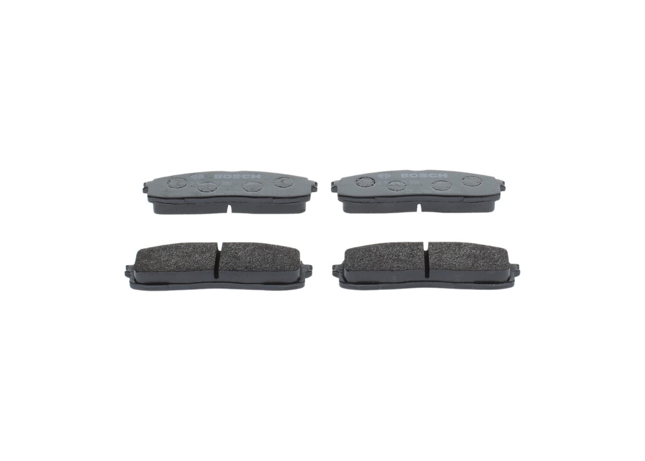 OEM 0446622070 BOSCH Jarrupalat, levyjarru 0 986 495 330 varten TOYOTA, LEXUS