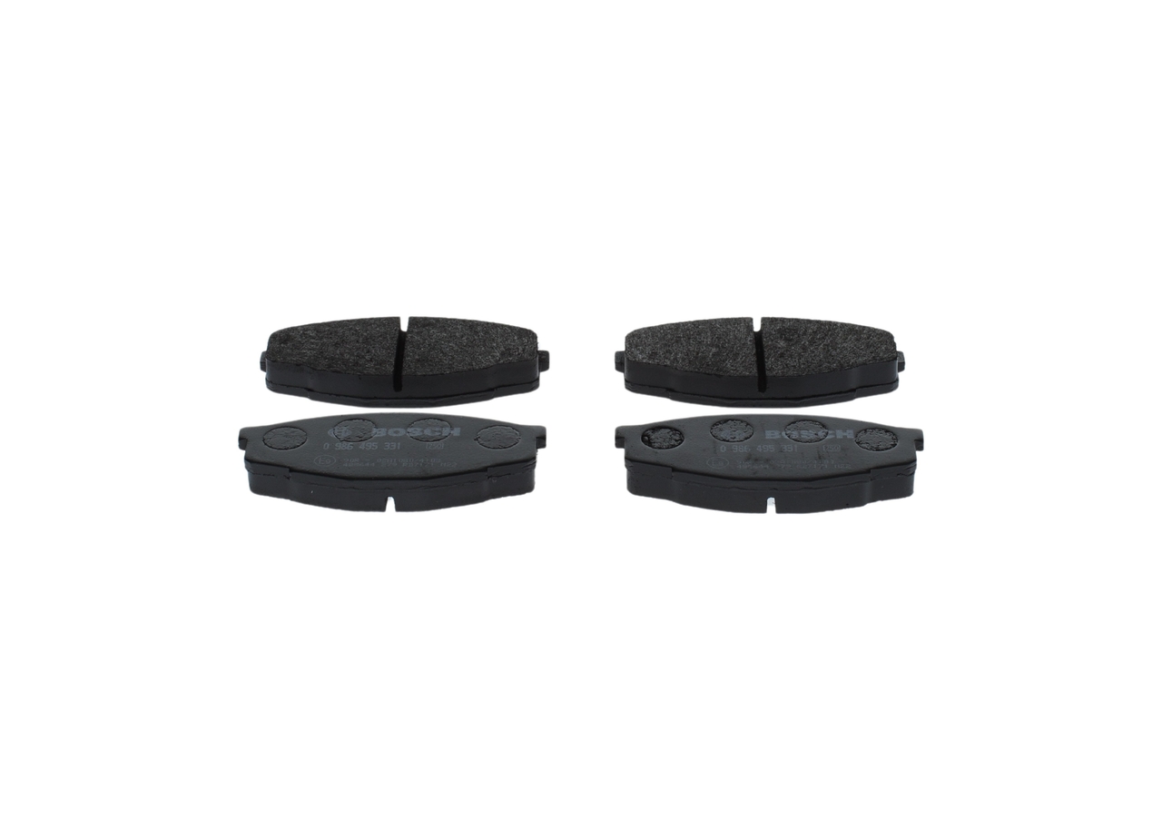 OEM 0446522140 BOSCH Jarrupalat, levyjarru 0 986 495 331 varten TOYOTA, SUZUKI, LEXUS, WIESMANN