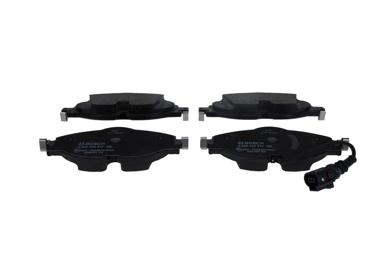 OEM 8V0698151A BOSCH Kit pastiglie freni 0 986 495 347 per VOLKSWAGEN, AUDI, FORD, SEAT, SKODA