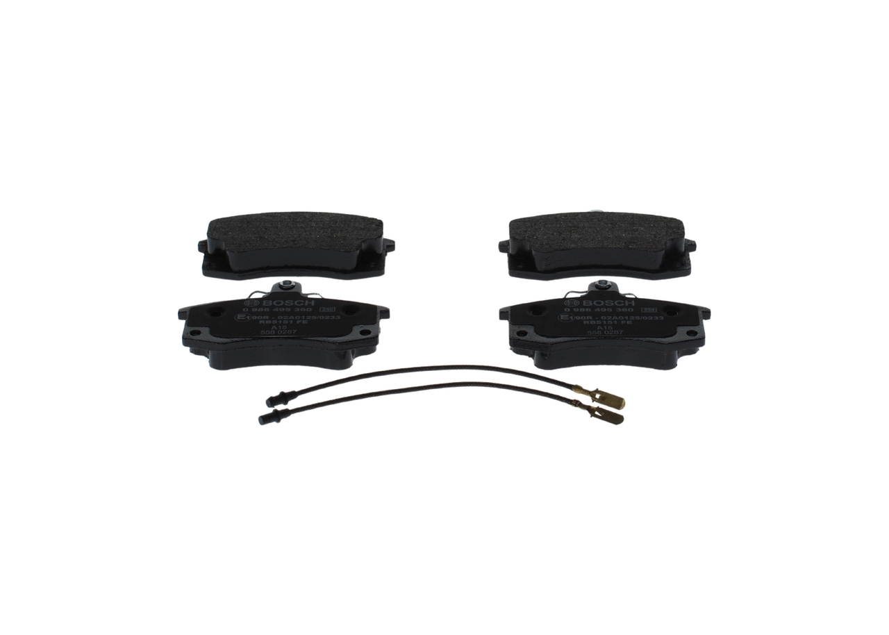 OEM 21083501080 BOSCH Juego de pastillas de freno 0 986 495 360 para LADA