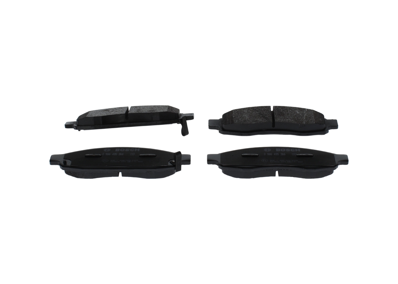 OEM 410607S025 BOSCH Kit pastiglie freni 0 986 495 366 per NISSAN, INFINITI