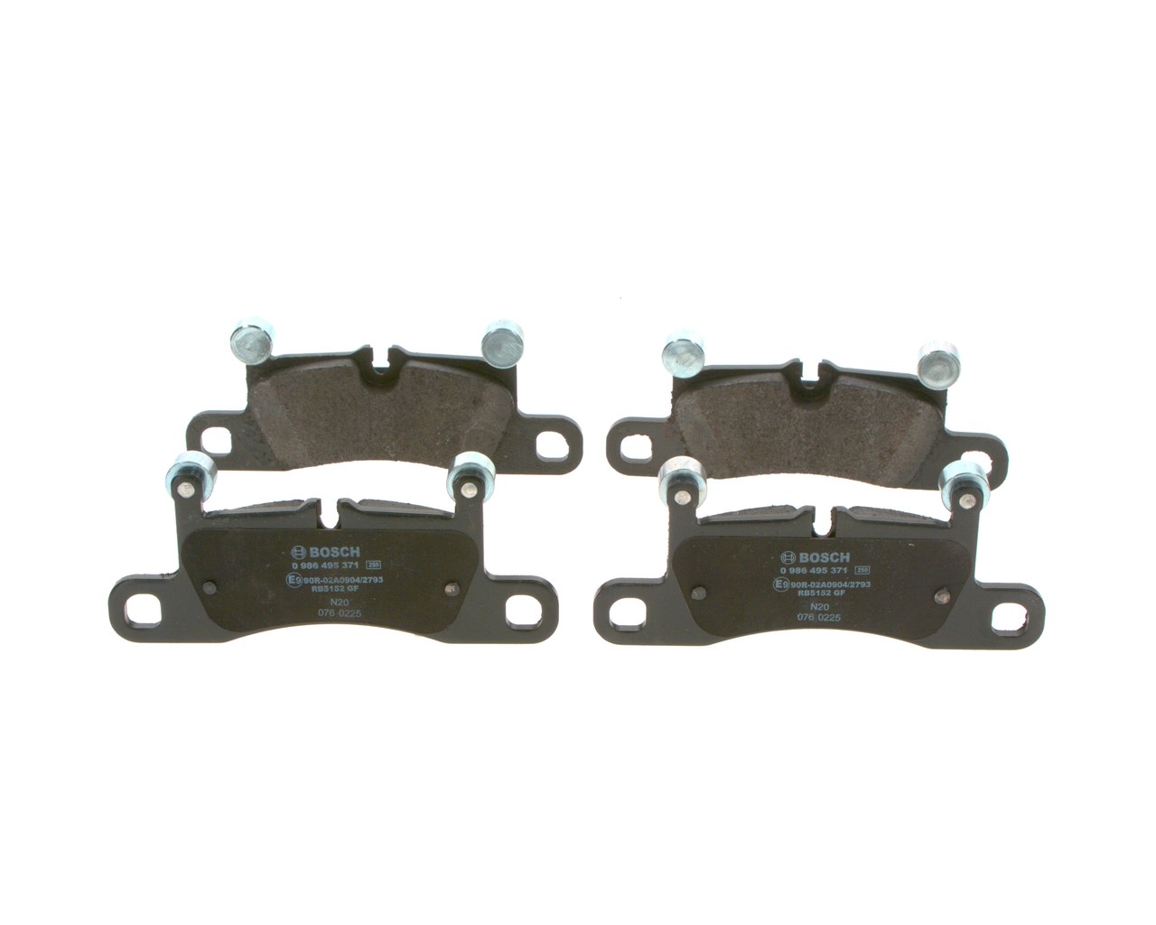 OEM 7P6698451C BOSCH Kit pastiglie freni 0 986 495 371 per VOLKSWAGEN, AUDI, SEAT, SKODA, PORSCHE