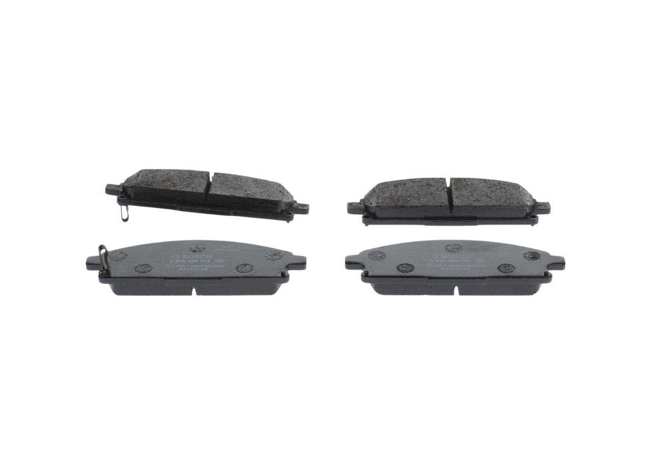 OEM D1060CN91B BOSCH Bremseklosser 0 986 495 374 for NISSAN, INFINITI