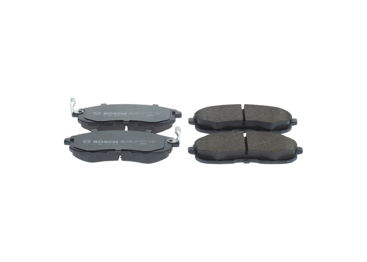 OEM 4106055F90 BOSCH Jarrupalat, levyjarru 0 986 495 379 varten NISSAN, PEUGEOT, RENAULT, INFINITI