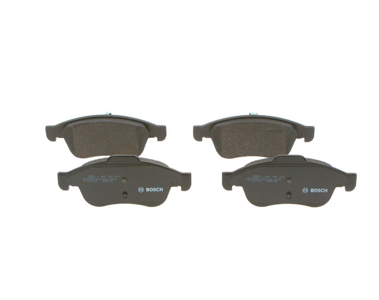 OEM 8660000781 BOSCH Kit pastiglie freni 0 986 495 416 per RENAULT, DACIA, RENAULT TRUCKS