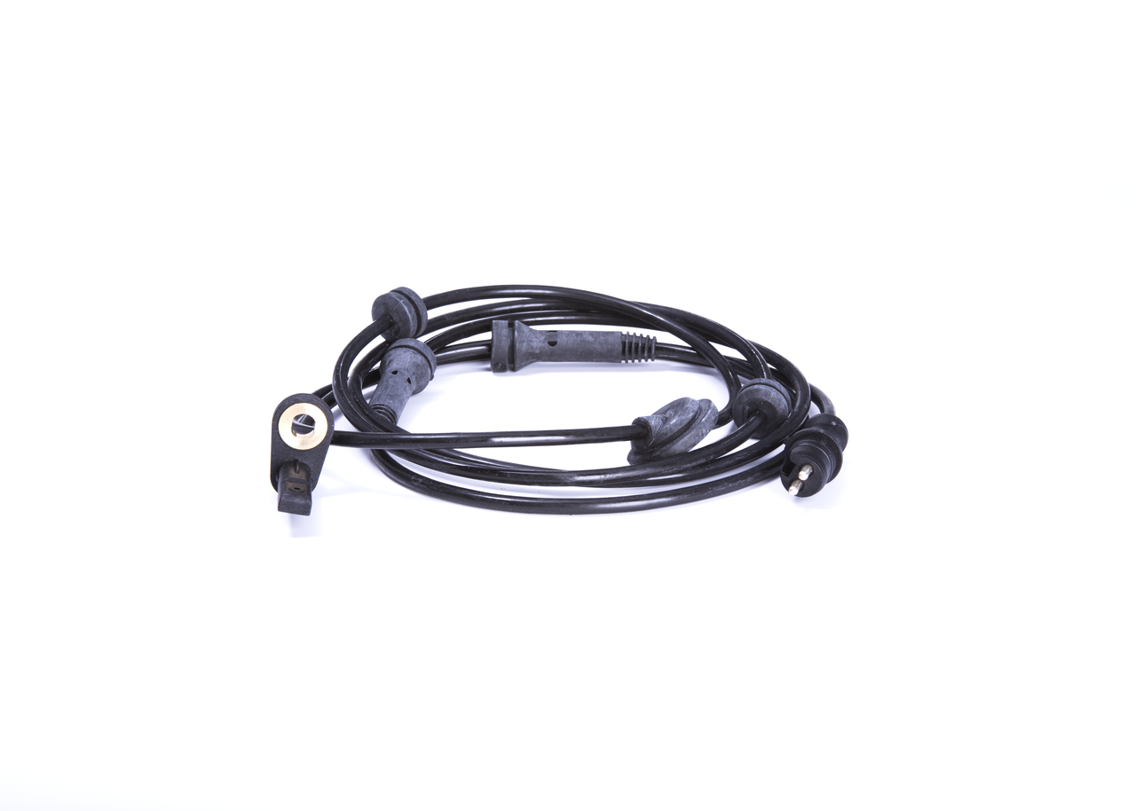 Sensor, ABS (0 986 594 579) fra BOSCH for FIAT Doblo Stasjonsvogn (263_) 1.8 MPI Flex (1196091) (97 KW / 132 HK / Fra 2010)