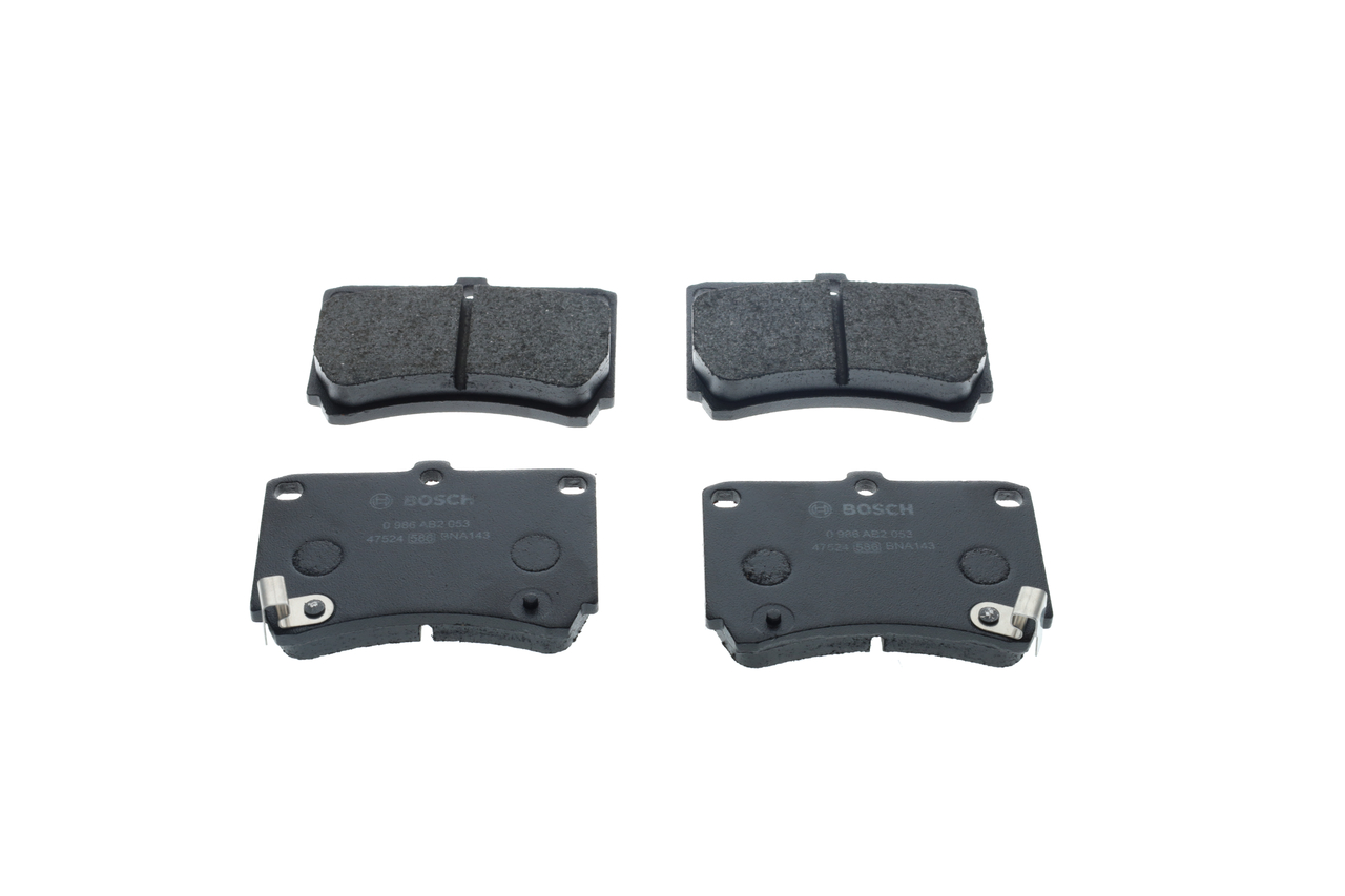 OEM BRY73323ZA BOSCH Kit pastiglie freni 0 986 AB2 053 per VOLKSWAGEN, CITROЁN, HYUNDAI, KIA, MAZDA