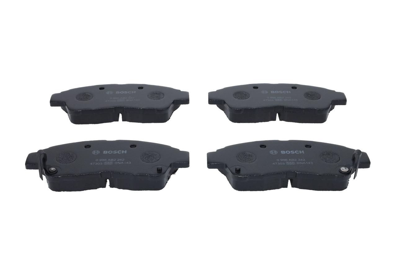 OEM 0446533021 BOSCH Brake pad set 0 986 AB2 242 for TOYOTA, CITROЁN, LEXUS, DAIHATSU, SATURN