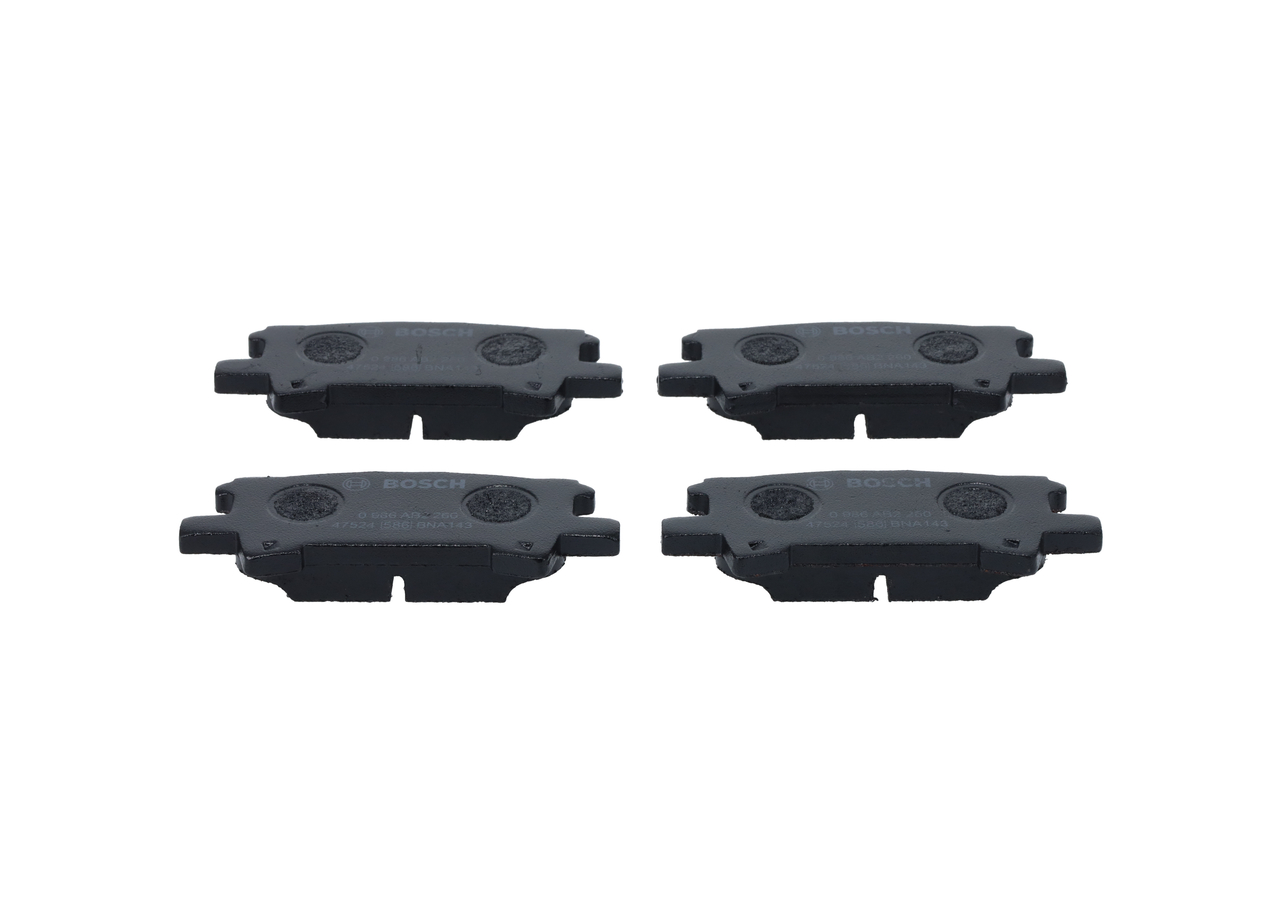 OEM 0446648030 BOSCH Kit pastiglie freni 0 986 AB2 260 per OPEL, TOYOTA, LEXUS, SATURN, WIESMANN