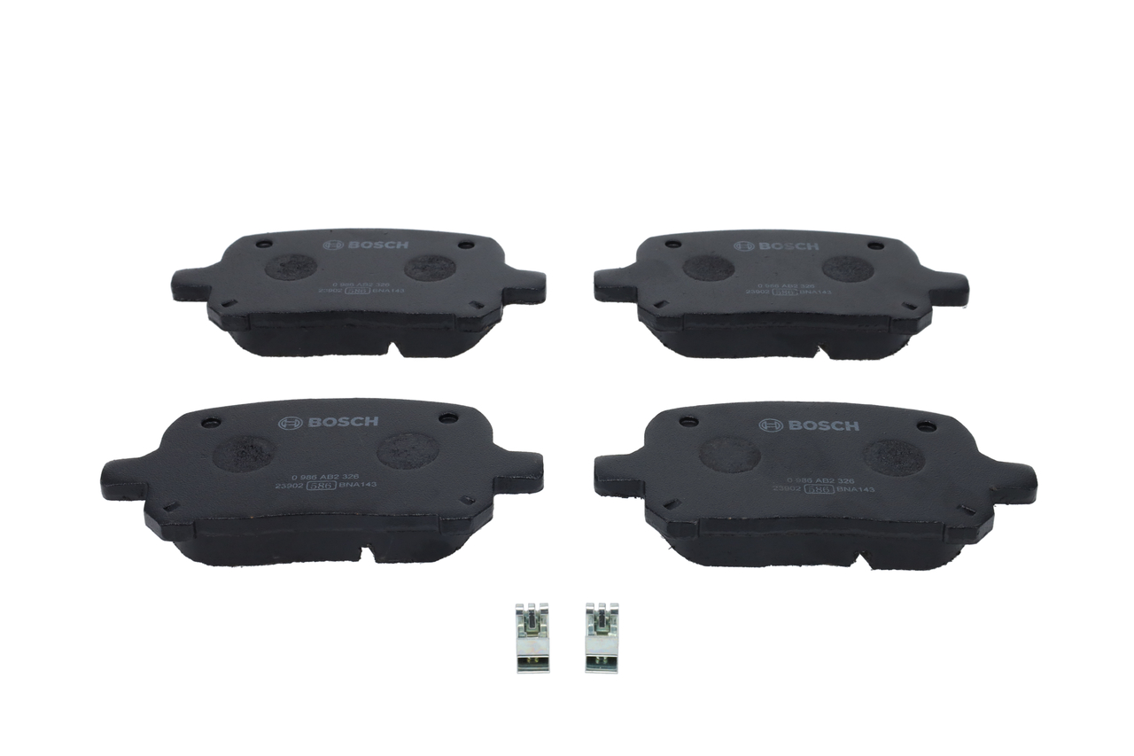 OEM 0446533290 BOSCH Bromsbelägg 0 986 AB2 326 för TOYOTA, LEXUS, SATURN, WIESMANN