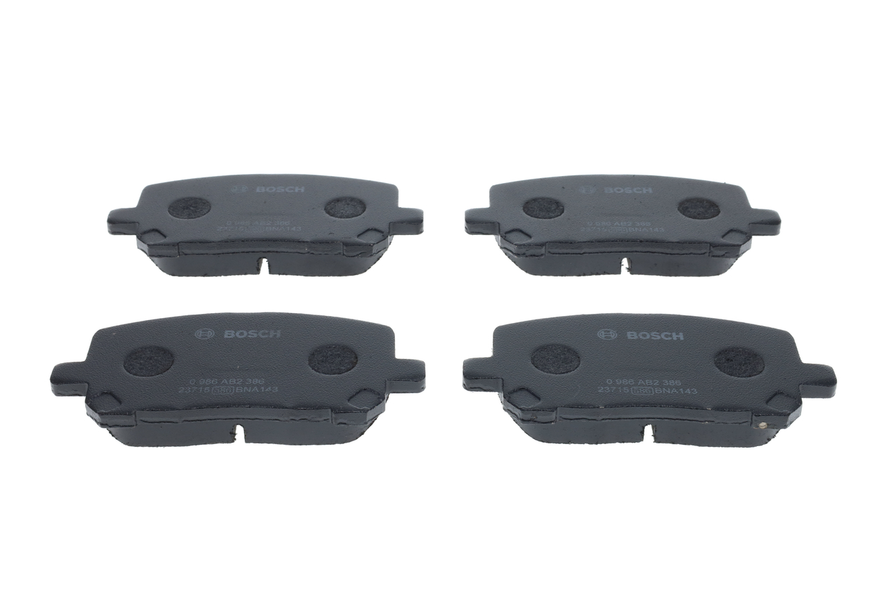 OEM 0446502070 BOSCH Jarrupalat, levyjarru 0 986 AB2 386 varten TOYOTA, SUZUKI, LEXUS, SATURN, WIESMANN