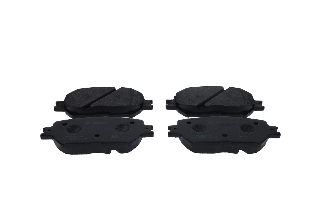 OEM 446533240 BOSCH Kit pastiglie freni 0 986 AB2 389 per TOYOTA, DAIHATSU, LEXUS