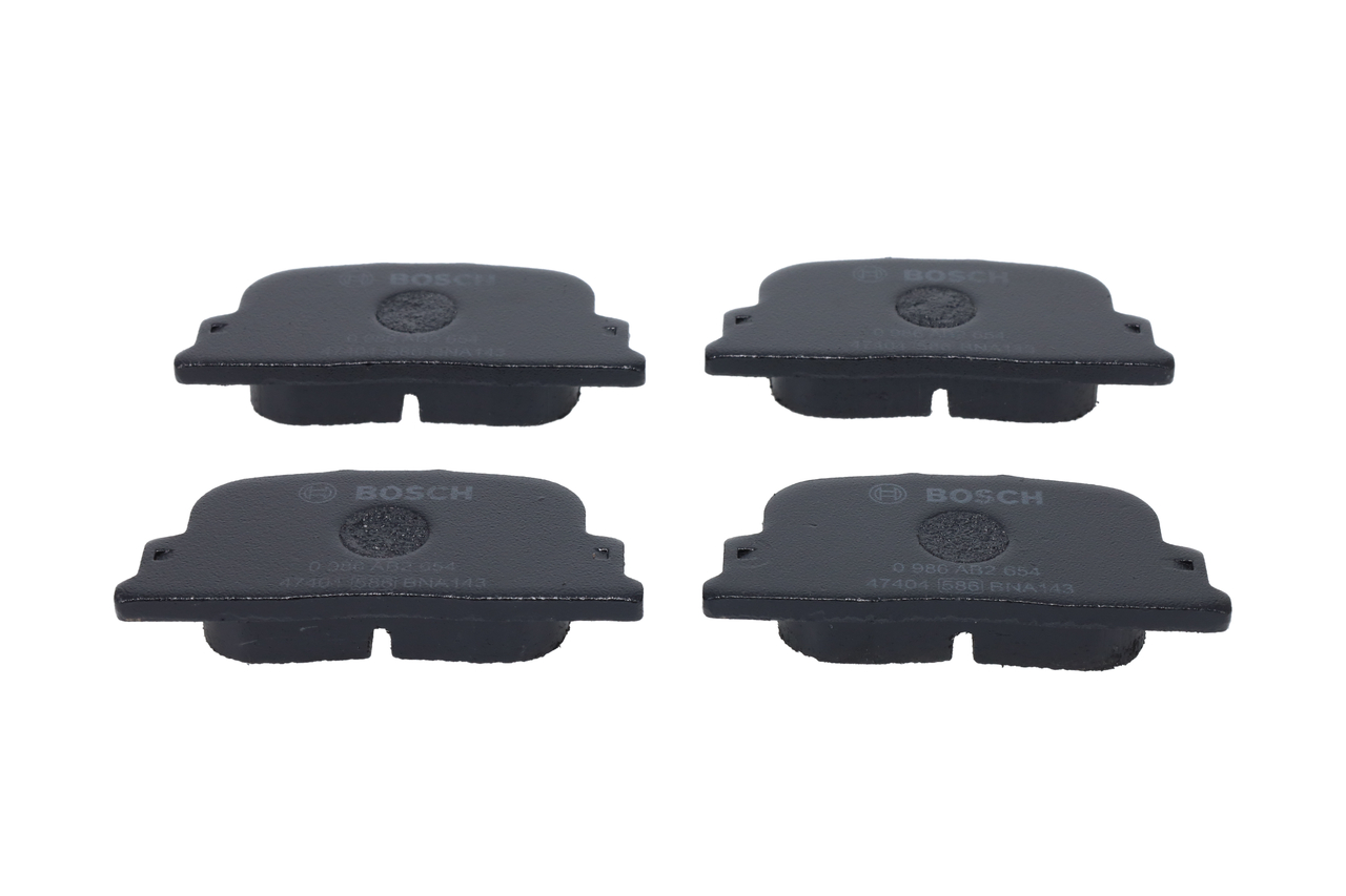 OEM 0446632030 BOSCH Brake pad set 0 986 AB2 654 for TOYOTA, SUZUKI, LEXUS, DAIHATSU, SATURN