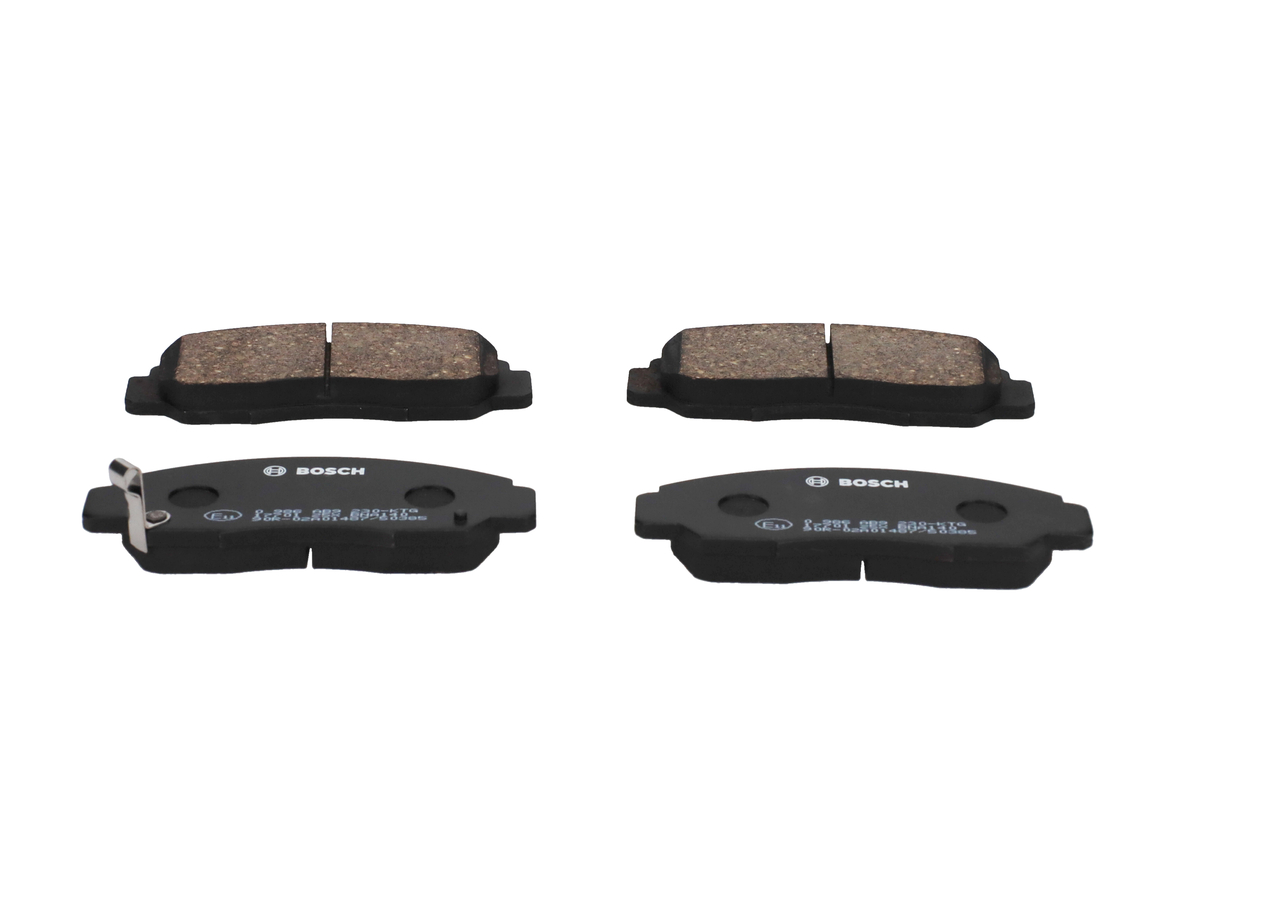 OEM 45022SDDA00 BOSCH Brake pad set 0 986 AB9 230 for HONDA