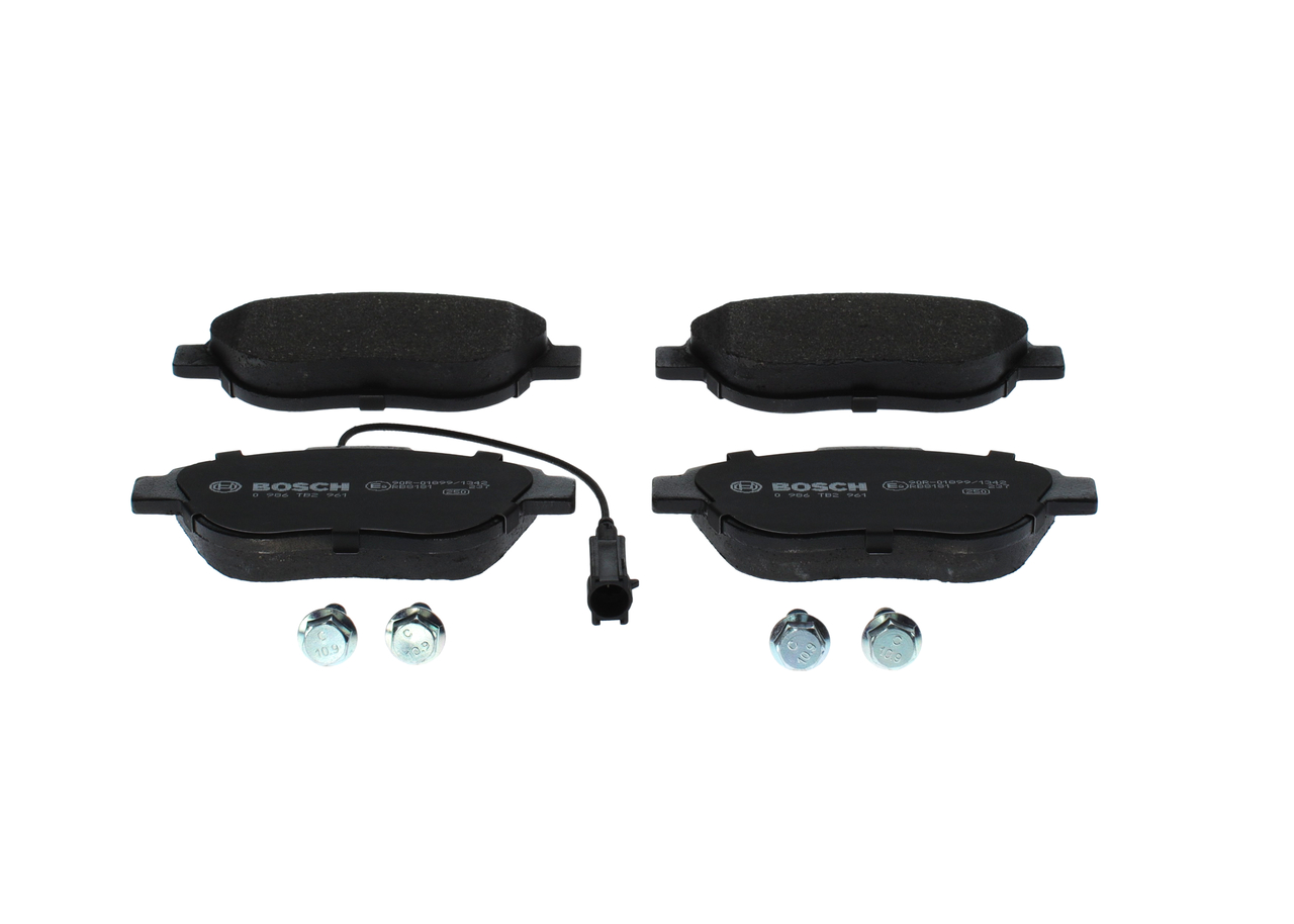 OEM 95515027 BOSCH Kit pastiglie freni 0 986 TB2 961 per OPEL, ALFA ROMEO, CITROЁN, MAZDA, CHEVROLET