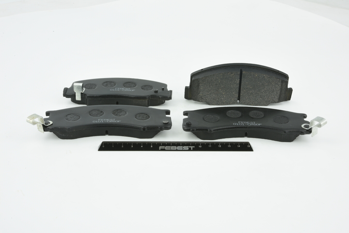 OEM 0446528390 FEBEST Kit pastiglie freni 0101-CR50F per TOYOTA, DAIHATSU, SATURN, WIESMANN