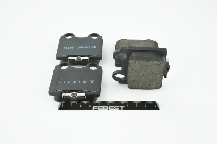 OEM 0446630121 FEBEST Kit pastiglie freni 0101-GX110R per TOYOTA, MITSUBISHI, LEXUS, SATURN