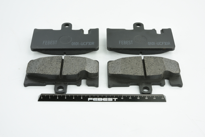 OEM 0446650090 FEBEST Kit pastiglie freni 0101-UCF30R per TOYOTA, LEXUS