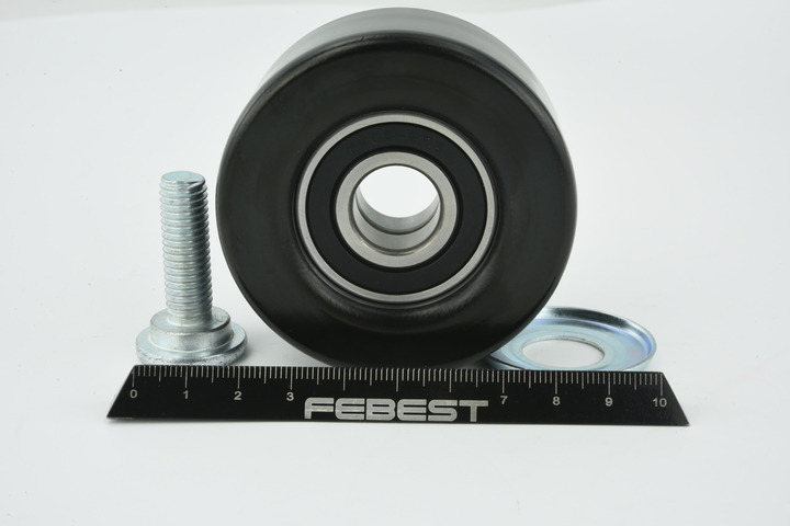 FEBEST Polea tensora, correa poli V (0187-2AZFE) para TOYOTA RAV 4 II (CLA2_, XA2_, ZCA2_, ACA2_) 2.4 (ACA28) (120 KW / 163 CV / de 2000)
