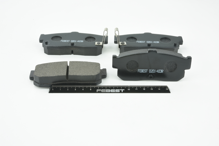 OEM 4406073C91 FEBEST Kit pastiglie freni 0201-A33R per NISSAN, SUZUKI, LAND ROVER, MITSUBISHI, INFINITI