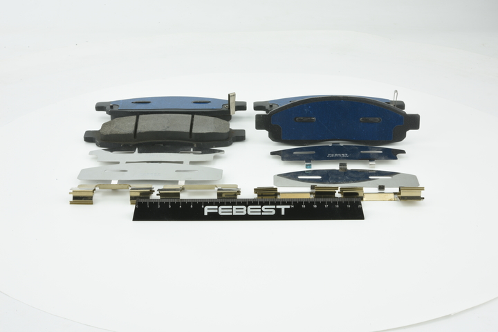 OEM D1060ZC027 FEBEST Kit pastiglie freni 0201-A60F per NISSAN, INFINITI