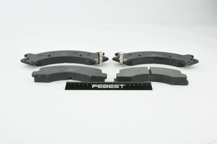 OEM 8971057030 FEBEST Jarrupalat, levyjarru 0201-F22F varten ISUZU