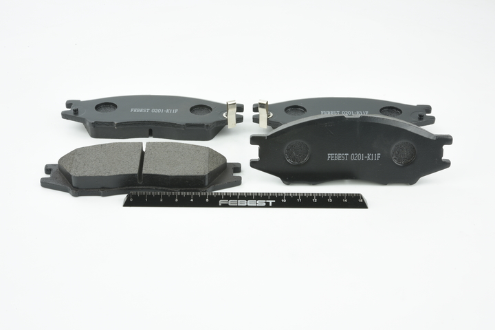 OEM 4106095F0B FEBEST Jarrupalat, levyjarru 0201-K11F varten NISSAN, RENAULT, MAZDA, INFINITI