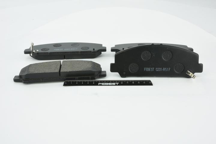 OEM D10601LA1A FEBEST Jarrupalat, levyjarru 0201-R51F varten NISSAN, INFINITI