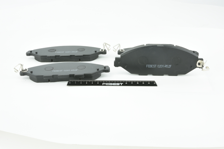 OEM D10603JA0B FEBEST Jarrupalat, levyjarru 0201-R52F varten NISSAN, INFINITI
