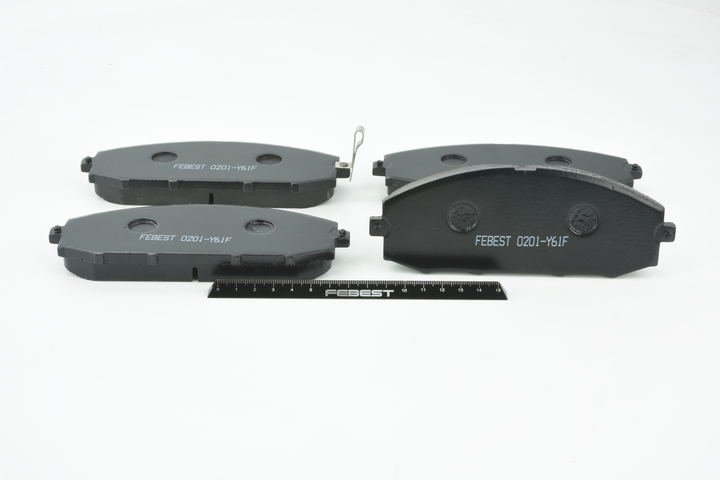 OEM D1060VS21A FEBEST Jarrupalat, levyjarru 0201-Y61F varten TOYOTA, NISSAN, INFINITI