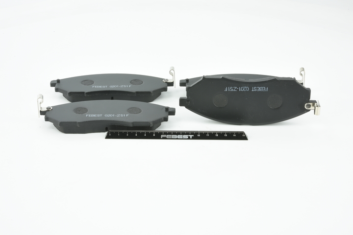 OEM D1060EG51A FEBEST Kit pastiglie freni 0201-Z51F per RENAULT, NISSAN, INFINITI