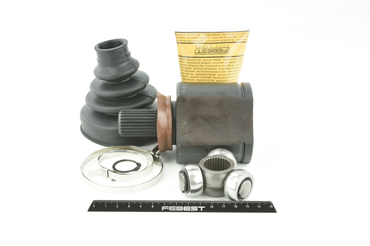 FEBEST Juego de articulación, árbol de transmisión (0211-G15RAATLH) para RENAULT Logan II Familiar (K8) 1.5 dCi (66 KW / 90 CV / de 2013)