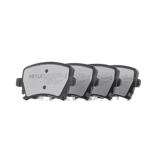 OEM 1K0698451E MEYLE Bremseklosser 025 239 1417/PD for VW, AUDI, VOLVO, FORD, SKODA