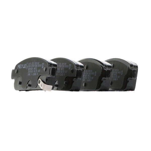 OEM 1605180 MEYLE Kit pastiglie freni 025 250 9616/W per FORD, OPEL, CITROЁN, HYUNDAI, CHEVROLET