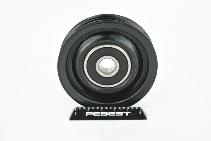 FEBEST 0287-E11 Polea tensora, correa poli V para NISSAN NOTE