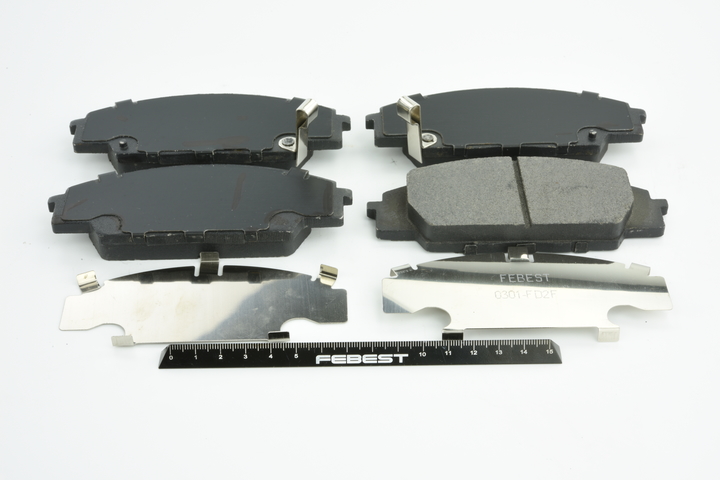 OEM 06450S2AE10 FEBEST Jarrupalat, levyjarru 0301-FD2F varten HONDA