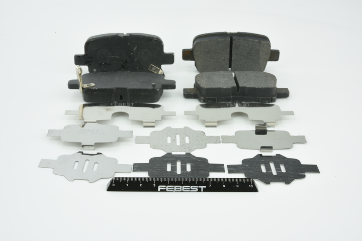 OEM 43022S3VA02 FEBEST Jarrupalat, levyjarru 0301-MRVR varten HONDA, ACURA