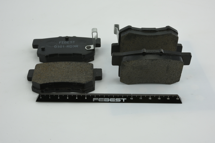 OEM 43022SP0E02 FEBEST Kit pastiglie freni 0301-RD9R per CITROЁN, HONDA, ROVER, ACURA