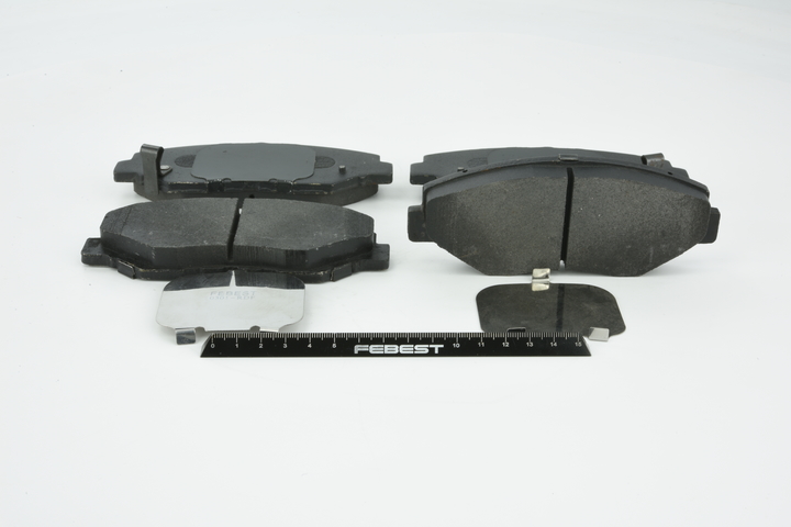 Jarrupalat, levyjarru (0301-RDF) alkaen FEBEST varten HONDA CR-V II (RD_) 2.4 162 HV