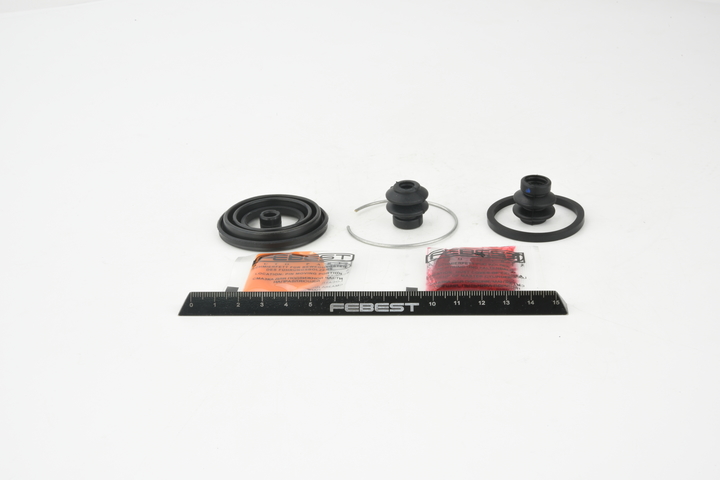 FEBEST Kit di revisione della pinza freno (0475-NA4R) per MITSUBISHI Lancer VII Sedan (CS_A, CT_A) 2.0 (CS9A) (99 KW / 135 CV / dal 2003)