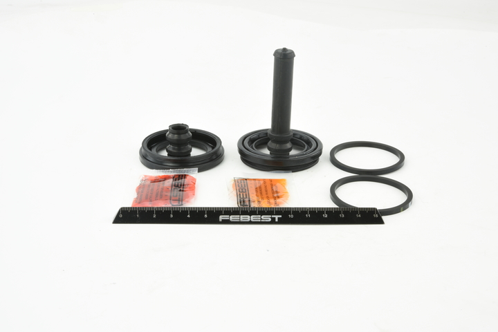 FEBEST Kit di revisione della pinza freno (0475-V75F) per MITSUBISHI PAJERO IV (V8_W, V9_W) 3.5 4WD (137 KW / 186 CV / dal 2016)