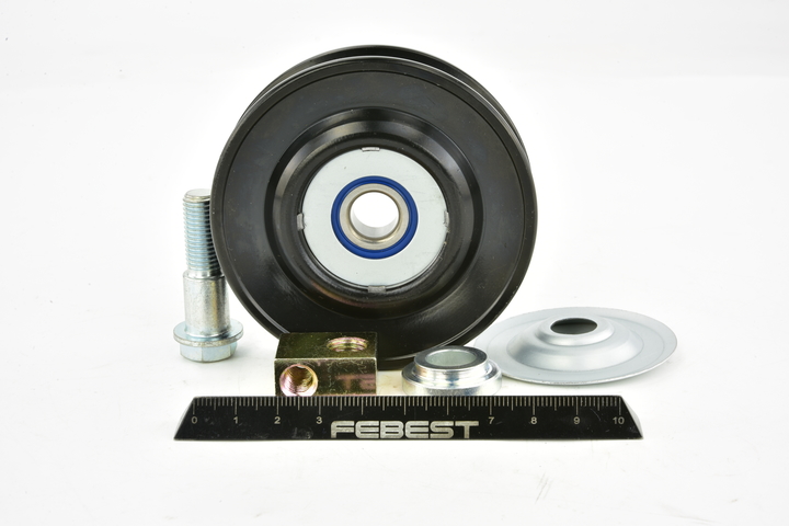PAJERO Poulie, tendeur de courroie d'accessoire 0487-V75 FEBEST